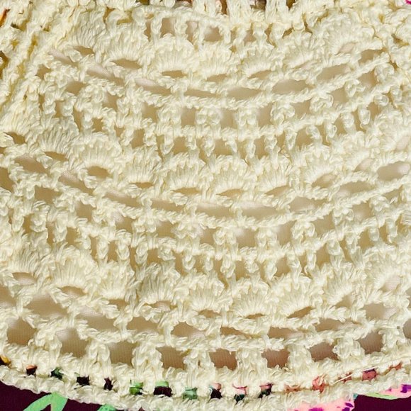 Boho High Neck Crotchet Flora Swim Bikini To - Picture 8 of 8